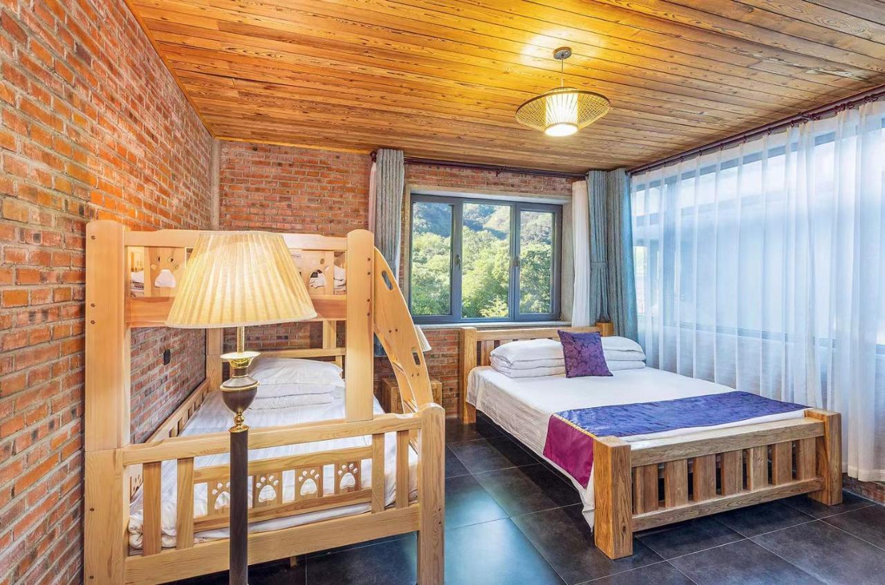 Beijing Mutianyu Great Wall Wangshanyuan Homestay Huairou Luaran gambar